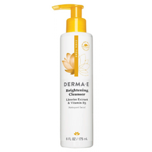 Load image into Gallery viewer, DERMA E: Even Tone Brightening Cleanser Licorice Extract & Vitamin B3, 6 oz