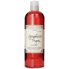 Load image into Gallery viewer, STONEWALL KITCHEN: Grapefruit Thyme Dish Soap, 16.90 fo