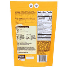 Load image into Gallery viewer, MIRACLE NOODLE: Keto Meal Thai Peanut, 9.2 oz