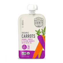Load image into Gallery viewer, SERENITY KIDS: Pouch Carrot Variety Olive Oil, 3.5 oz