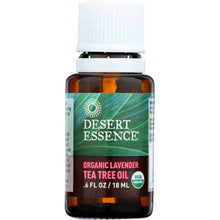 Load image into Gallery viewer, DESERT ESSENCE: Organic Lavender Tea Tree Oil, 0.6 oz
