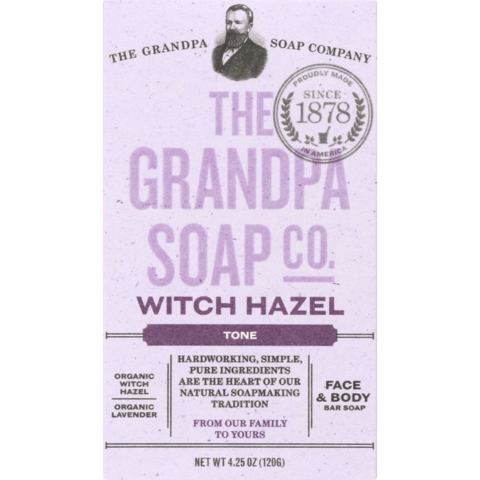 GRANDPAS: SOAP BAR WITCH HAZEL (4.250 OZ)