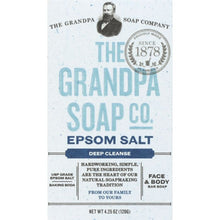 Load image into Gallery viewer, GRANDPAS: Soap Bar Epsom Salt, 4.25 oz
