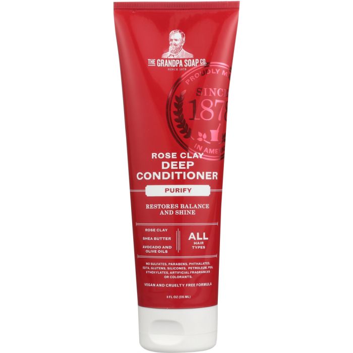 GRANDPAS: Conditioner Rose Clay Deep, 8 oz