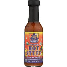 Load image into Gallery viewer, WIZARD SAUCES: Sauce Hot Stuff Piquante Organic, 5 oz
