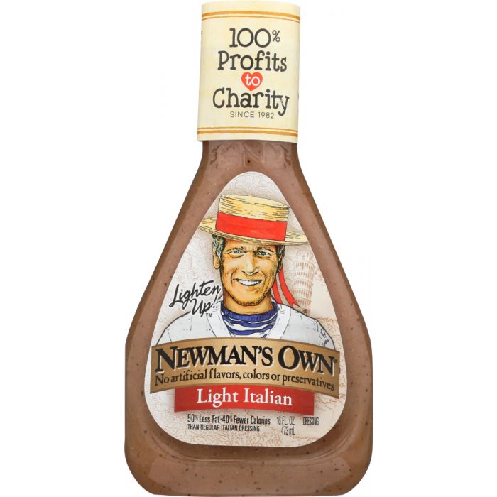 NEWMANS OWN: Light Italian Dressing, 16 oz