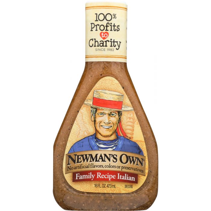 NEWMANS OWN: Family Recipe Italian Dressing, 16 oz