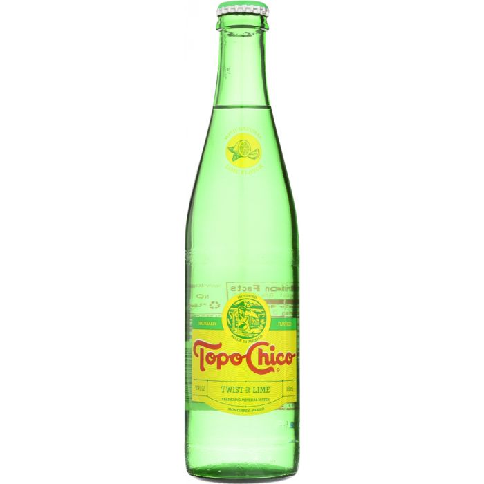 TOPO CHICO: Sparkling Water Twist of Lime, 11.5 oz