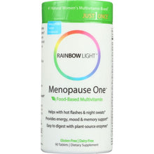 Load image into Gallery viewer, RAINBOW LIGHT: Menopause One Food-Based Multivitamin, 90 Tablets
