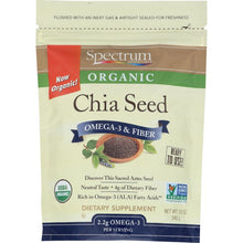 Load image into Gallery viewer, SPECTRUM NATURALS: Chia Seed Omega-3 and Fiber, 12 oz
