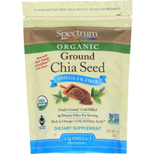 Load image into Gallery viewer, SPECTRUM ESSENTIALS: Ground Chia Seed Omega-3 &amp; Fiber, 10 oz
