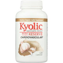 Load image into Gallery viewer, KYOLIC: Aged Garlic Extract Cardiovascular Reserve, 120 Capsules
