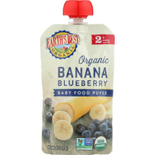 Load image into Gallery viewer, EARTHS BEST: Banana Blueberry Baby Food Puree, 4 oz
