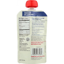 Load image into Gallery viewer, EARTHS BEST: Banana Blueberry Baby Food Puree, 4 oz
