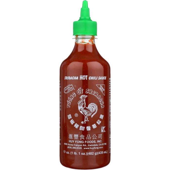 HUY FONG: Sriracha Hot Chili Sauce, 17 oz