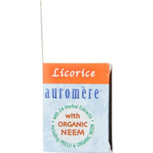 Load image into Gallery viewer, AUROMERE: Ayurvedic Herbal Toothpaste Licorice, 4.16 oz
