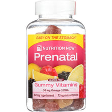 Load image into Gallery viewer, NUTRITION NOW: Prenatal Gummies, 75 pc
