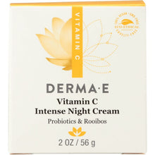 Load image into Gallery viewer, DERMA E: Vitamin C Intense Night Cream, 2 oz
