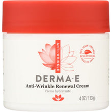 Load image into Gallery viewer, DERMA E: Anti-Wrinkle Vitamin A Retinyl Palmitate Creme, 4 oz
