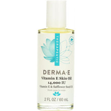 Load image into Gallery viewer, DERMA E: Vitamin E Skin Oil 14,000 IU, 2 oz
