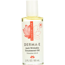 Load image into Gallery viewer, DERMA E: Anti-Wrinkle Vitamin A &amp; E Treatment Oil, 2 oz
