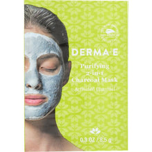 Load image into Gallery viewer, DERMA E: Purifying 2-in-1 Charcoal Mask, .35 oz
