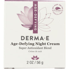 Load image into Gallery viewer, DERMA E: Age-Defying Night Creme, 2 oz
