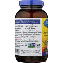 Load image into Gallery viewer, EARTHRISE: Spirulina Natural Green Super Food For Longevity 500 mg, 360 Tablets
