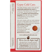 Load image into Gallery viewer, TRADITIONAL MEDICINALS: Gypsy Cold Care Herbal Tea 16 Tea Bags, 0.99 oz
