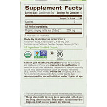 Load image into Gallery viewer, TRADITIONAL MEDICINALS: Organic Nettle Leaf Herbal Tea 16 Tea Bags, 1.13 oz
