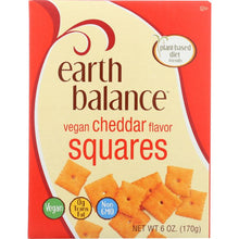 Load image into Gallery viewer, EARTH BALANCE: Vegan Cheddar Flavor Squares, 6 oz
