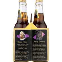 Load image into Gallery viewer, FLYING CAULDRON: Butterscotch Beer Cream Soda 4 pack (12 oz each), 48 oz
