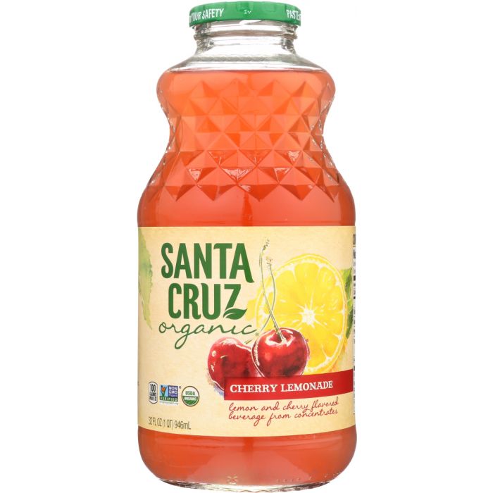 SANTA CRUZ ORGANIC: Cherry Lemonade, 32 oz