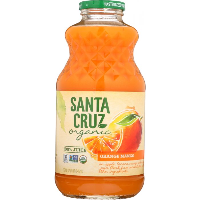 SANTA CRUZ: Organic Orange Mango Juice, 32 oz