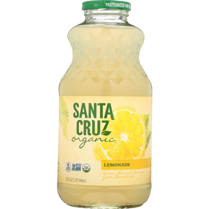 SANTA CRUZ: Organic Lemonade Juice, 32 Oz