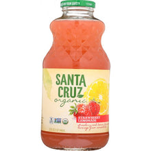 Load image into Gallery viewer, SANTA CRUZ: Organic Strawberry Lemonade Juice, 32 Oz
