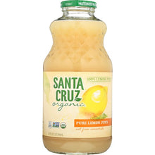 Load image into Gallery viewer, SANTA CRUZ: Organic Pure Lemon Juice, 32 oz
