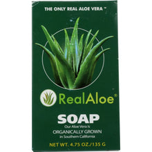 Load image into Gallery viewer, REAL ALOE: Aloe Vera Bar Soap, 4.75 oz
