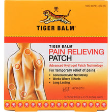 Load image into Gallery viewer, TIGER BALM: Pain Relieving Patch, 5 Patches
