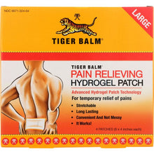 Load image into Gallery viewer, TIGER BALM: Pain Relieving Large Patch, 4 Patches
