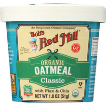Load image into Gallery viewer, BOBS RED MILL: Organic Oatmeal Classic, 1.8 oz
