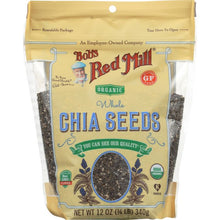 Load image into Gallery viewer, BOBS RED MILL: Organic Whole Chia Seeds, 12 oz
