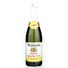Load image into Gallery viewer, MARTINELLI: Organic Sparkling Cider Juice, 25.4 fo
