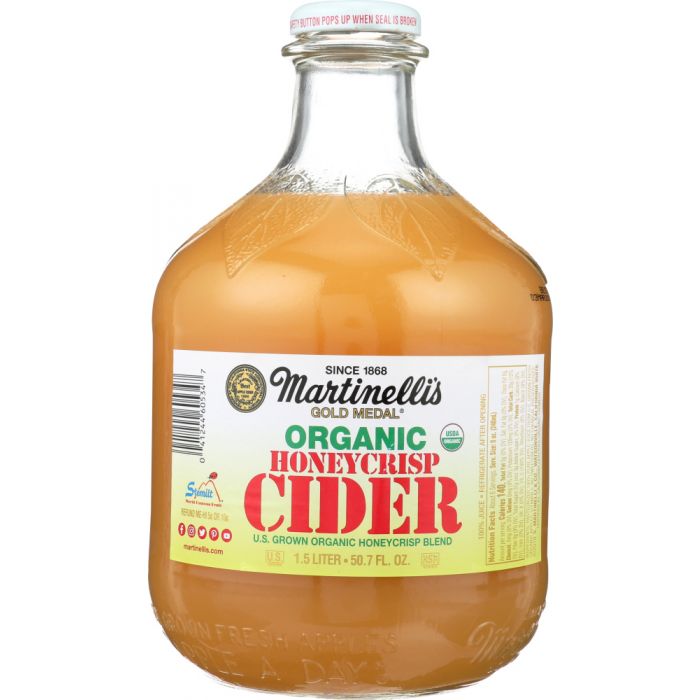 MARTINELLI: Juice Cider Honeycrisp Organic, 50.7 fo