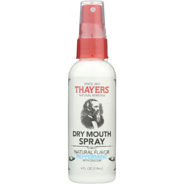 THAYERS: Peppermint Dry Mouth Spray, 4 oz