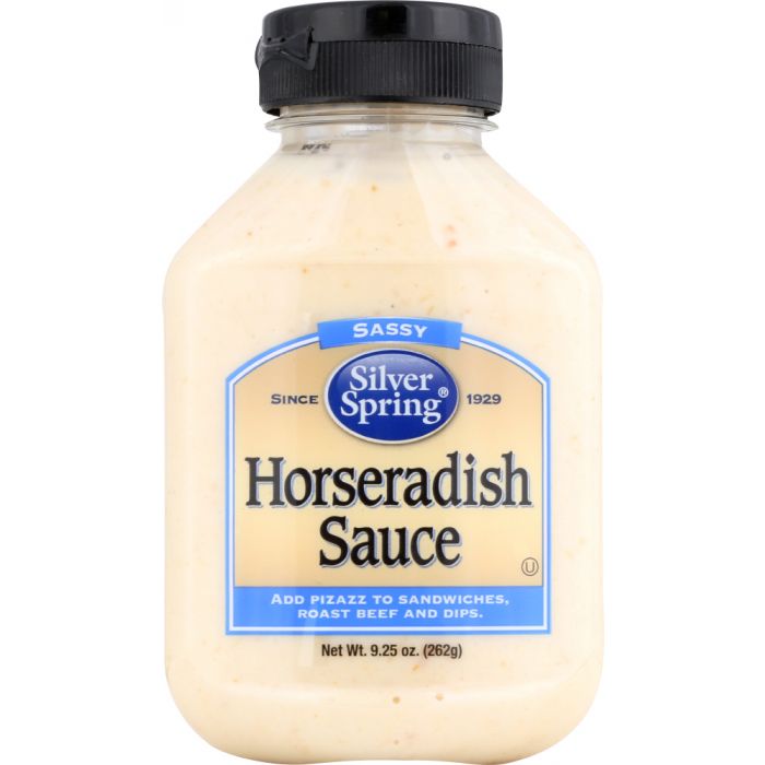 SILVER SPRING: Sassy Horseradish Sauce, 9.25 Oz