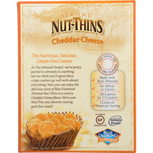Load image into Gallery viewer, BLUE DIAMOND: Almond Nut-Thins Cracker Snacks Cheddar Cheese, 4.25 oz
