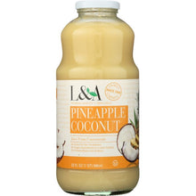 Load image into Gallery viewer, L &amp; A: Pineapple Coconut Juice, 32 oz
