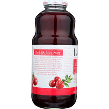 Load image into Gallery viewer, L &amp; A JUICE: All Cranberry Juice, 32 oz
