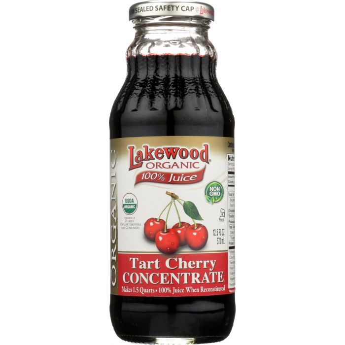 LAKEWOOD: Organic Juice Tart Cherry Concentrate, 12.5 oz